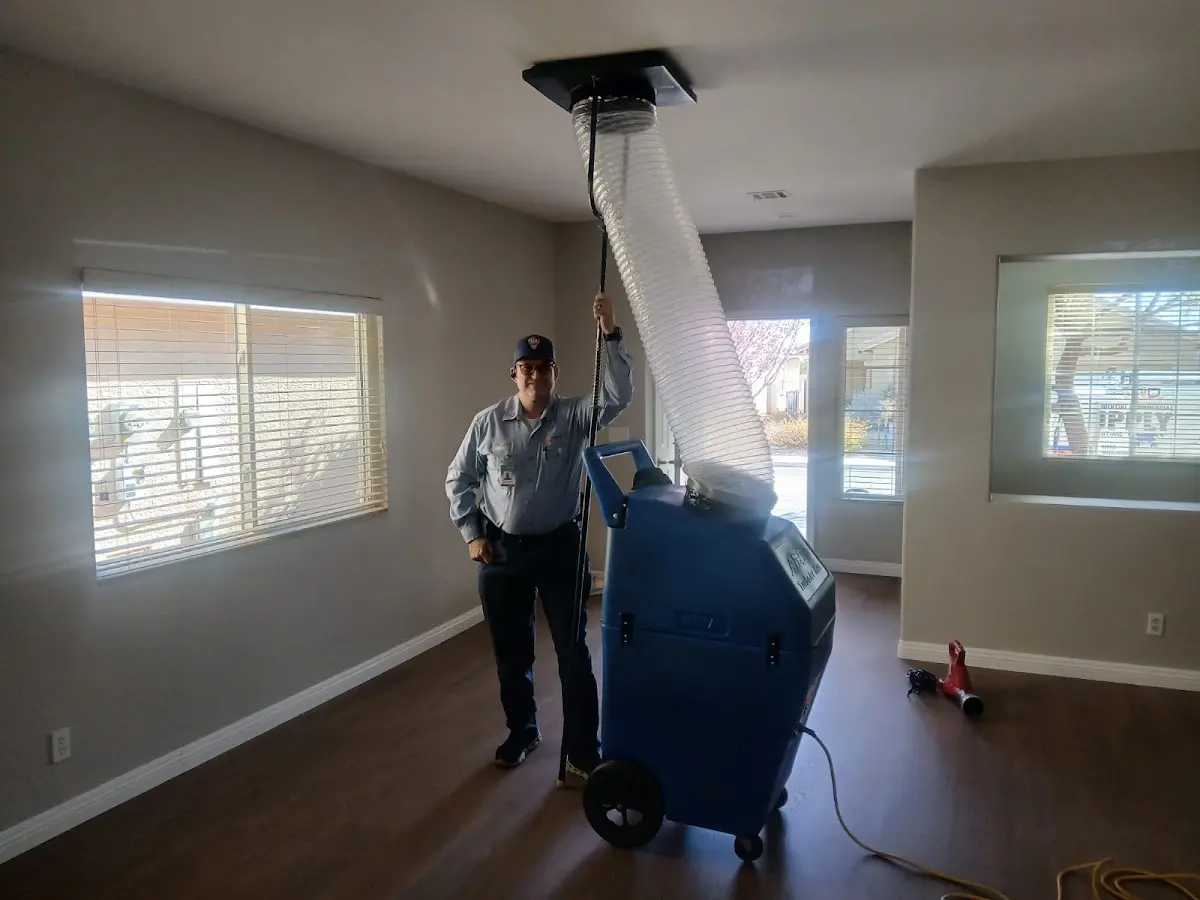 Professional Smart Thermostat Installation work inside a Chino Hills home